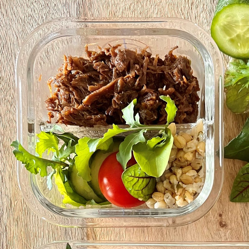Portion Perfection Bariatric Must Haves / 3 Pk Bariatric Meal Prep Containers Reusable Glass Portion Control Container | Gastric Sleeve Must Haves | Bari Preppers - Image 5