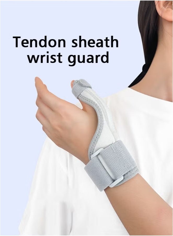 Thumb Brace for Men and Women, Joint Thumb Spica Splint for Pain Relief, Tendonitis, Thumb Wrist Stabilization Support for Right or Left Hand (Grey) - Image 3