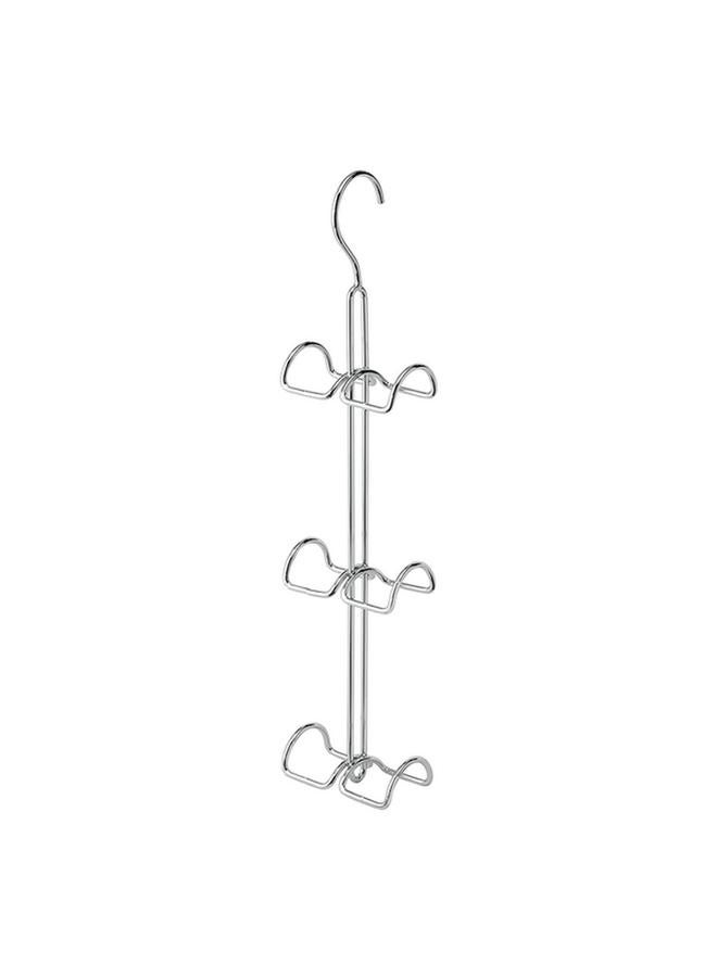 InterDesign 6 Hook Classico Handbag Holder Chrome  - Image 2