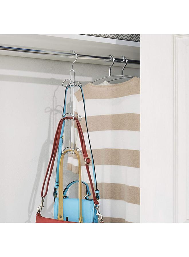 InterDesign 6 Hook Classico Handbag Holder Chrome  - Image 3