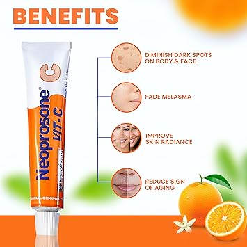 Neoprosone Skin Brightening Gel Cream 1 Fl oz 30 ml For Intimate Parts Private Areas Body Knees Underarm Elbows with Vitamin C and Alpha Arbutin - Image 5