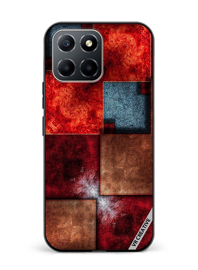 VR CREATIVE Protective Case Cover For Honor X6 Abstract Design Multicolour - Image 1