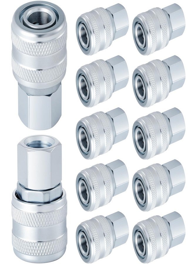 Yaocom 12 Pcs S-775 1/4" FNPT A Style Coupler 1/4" FNPT Air Fittings Compatible with Milton a Style Plugs #778, #777, #777-4, #777-6, #1777-4 and #1777-6 - Image 1