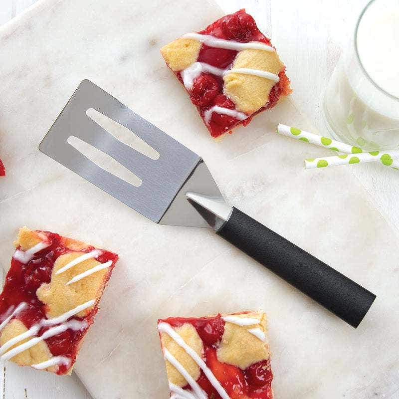 Rada RADA Cooking Spatula - Stainless Steel Spatula With Stainless Steel Resin Handle  Pack of 2  - Image 3