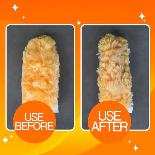 LANARP Duster Refills 50 Counts, 360° Heavy Duty Multi Surface Duster Refills for Cleaning, Compatible with Swiffer Dusters - Image 5