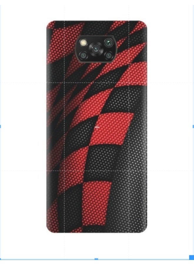 إيه إم سي ديزاين غطاء حماية واق لهاتف شاومي بوكو X3 NFC متعدد الألوان