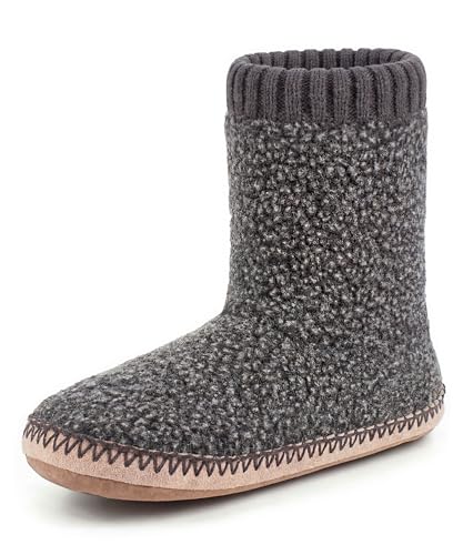 cosyone1997 Boot Slippers for Men Indoor Soft Sole Warm Fuzzy Non Slip House Slippers Gifts for Men Dad Husband Size 1213 - Image 1