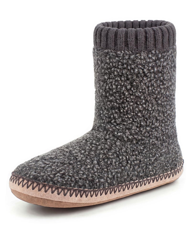 cosyone1997 Boot Slippers for Men Indoor Soft Sole Warm Fuzzy Non Slip House Slippers Gifts for Men Dad Husband Size 1213 - Image 2