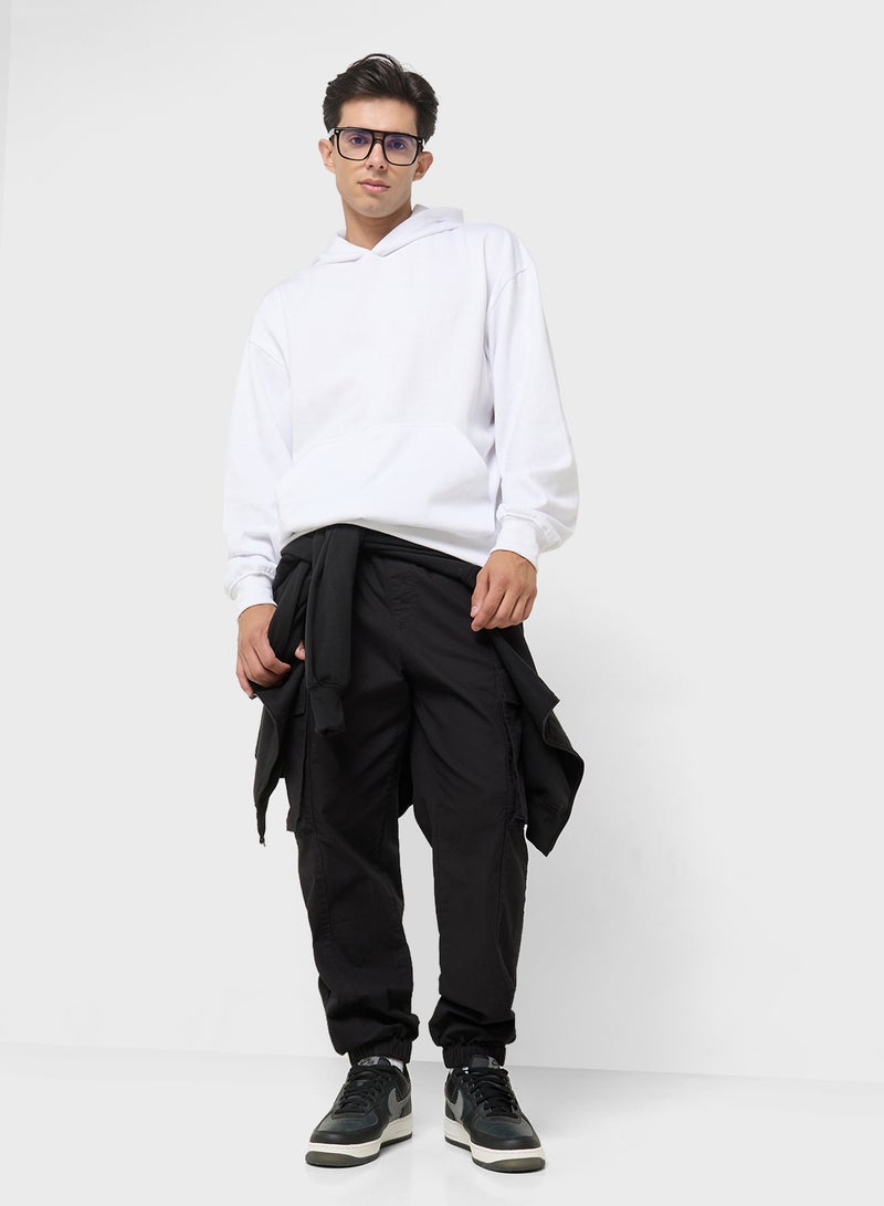 Seventy Five Oversized Basic Graphic Hoodie  - Image 4