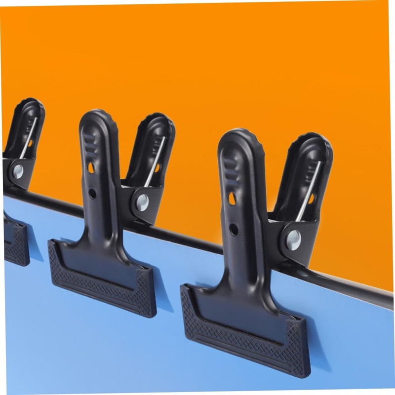 4pcs Heavy Duty Backdrop Clamps For Photography Background Grip Black - Image 5