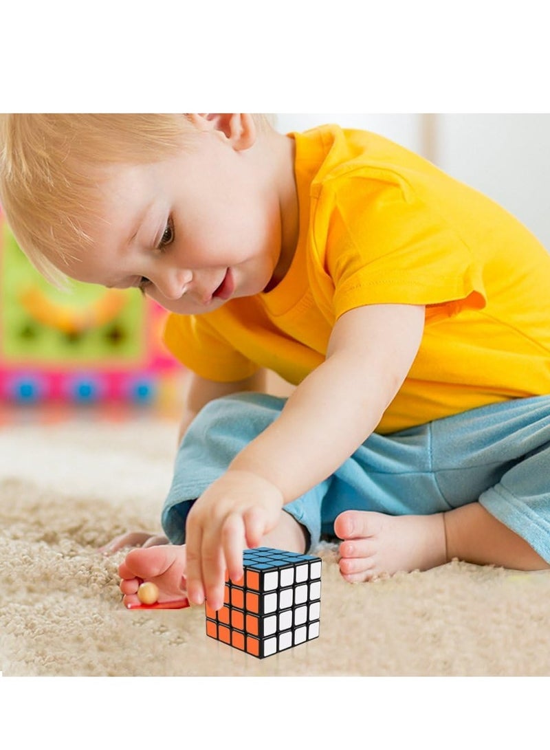 Loquat 4x4 Speed Cube Puzzle 3D Cube for Brain Training Entertainment Relieving Stress for Children Kids Adult - Image 5