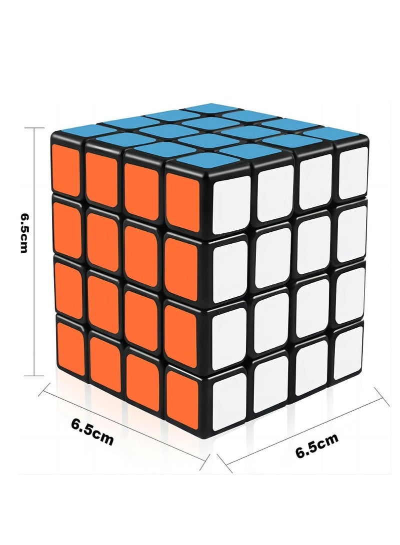 Loquat 4x4 Speed Cube Puzzle 3D Cube for Brain Training Entertainment Relieving Stress for Children Kids Adult - Image 2