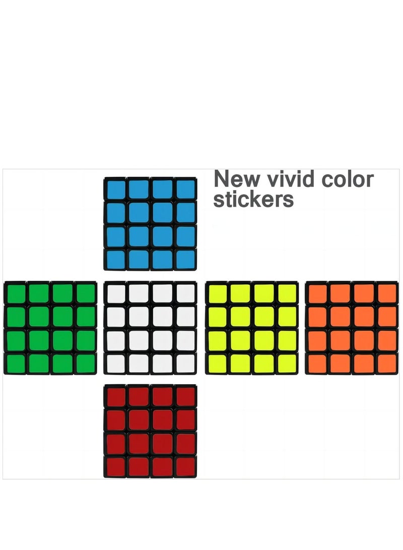 Loquat 4x4 Speed Cube Puzzle 3D Cube for Brain Training Entertainment Relieving Stress for Children Kids Adult - Image 4