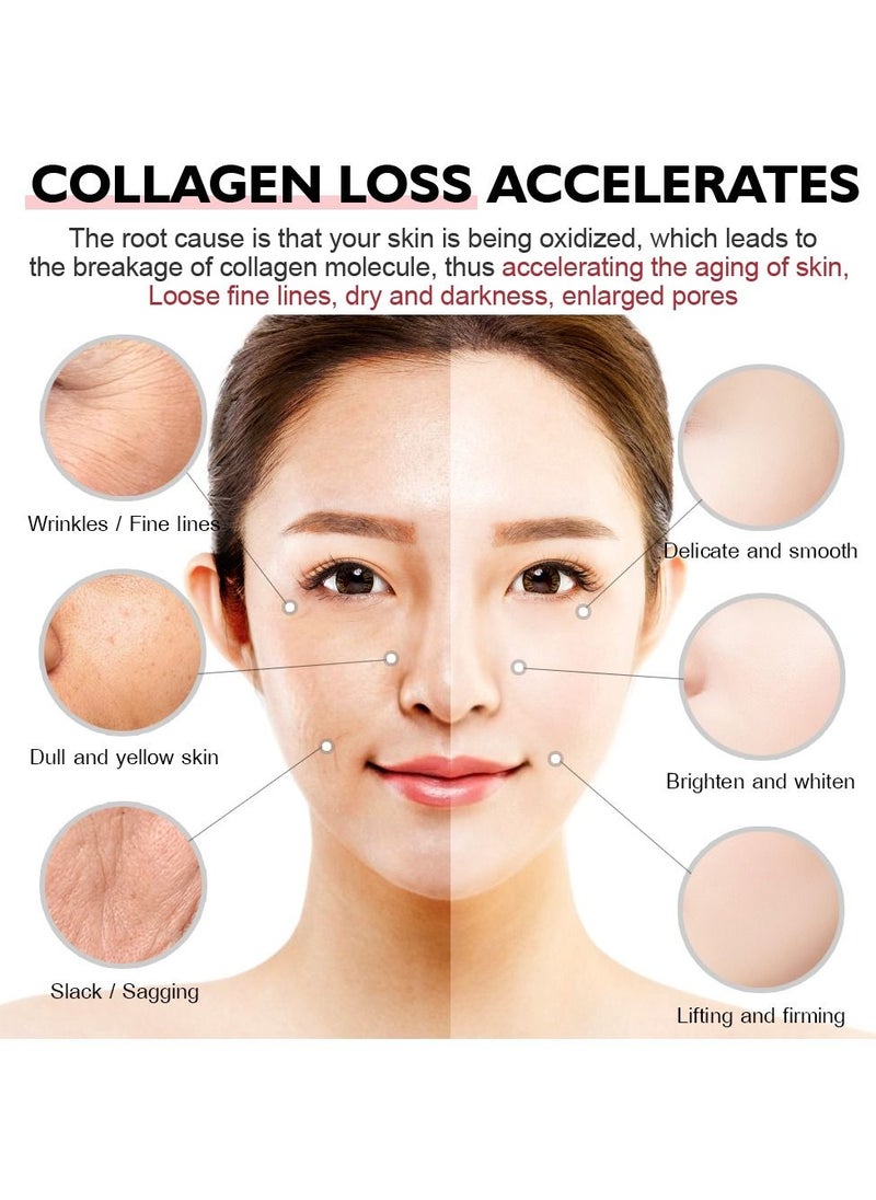 Vibrant Glamour Retinol Skin Moisturizing Whitening Cream Anti-Wrinkle Anti-Aging Brightening and Lightening Pores Repair Lighten Sensitive Area Dark Spots Hyaluronic Acid Active Retinol Added 30g  - Image 3