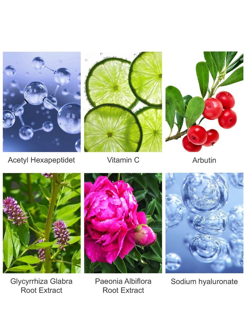 Vibrant Glamour Retinol Skin Moisturizing Whitening Cream Anti-Wrinkle Anti-Aging Brightening and Lightening Pores Repair Lighten Sensitive Area Dark Spots Hyaluronic Acid Active Retinol Added 30g  - Image 5