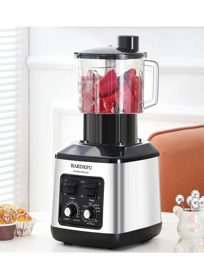 Bardefu 6-in-1 High-Performance Blender, Grinder, and Food Processor Set - Image 3