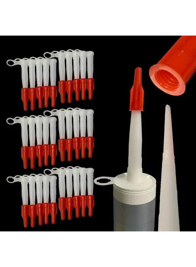 5pcs PE Spare Nozzle Caps Glue Tube Sealing Screw Caps Adhesive Dispenser Accessories - Image 4