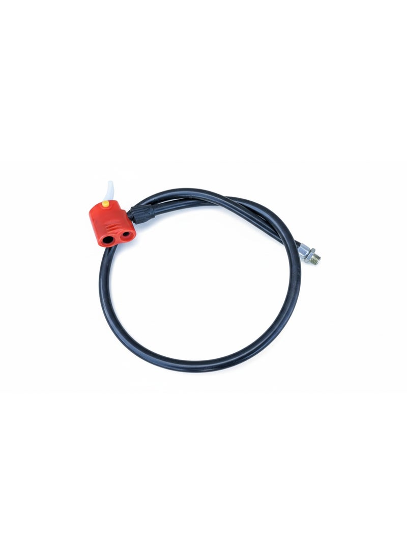 خرطوم منفاخ هواء من البلاستيك | بطرف تركيب معدني | بطول 67 سم - Image 2