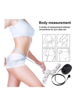 Y&D Soft Tape Measure 1 Pack Black Retractable and 2 White for Body Fabric Sewing Tailor Cloth Knitting Craft Measurements (60-inch)  - Image 2