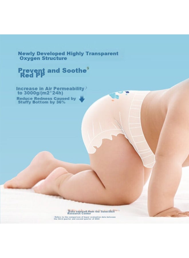 Suitsky Shubichi Breathable Thin Diapers, Size S, 46 Pieces , Newborn Diapers, Ultra-thin, Breathable, Small Size, Disposable Diapers - Image 2