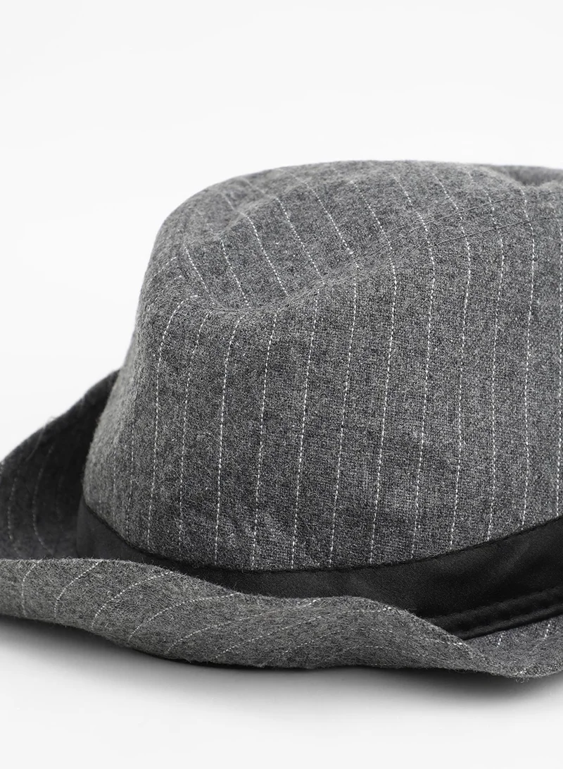 Haute Sauce Casual Checkered Fedora Hat For Women