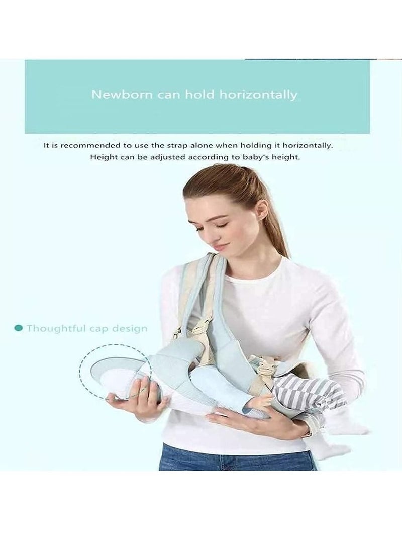 Gonice Baby Strap Waist Stool Hip Seat Baby Carrier, Suitable For 0-36 Months Baby,6 in 1 Carrying Mode,Adjustable Size, Very Suitable For Hiking Shopping Trip  - Image 2