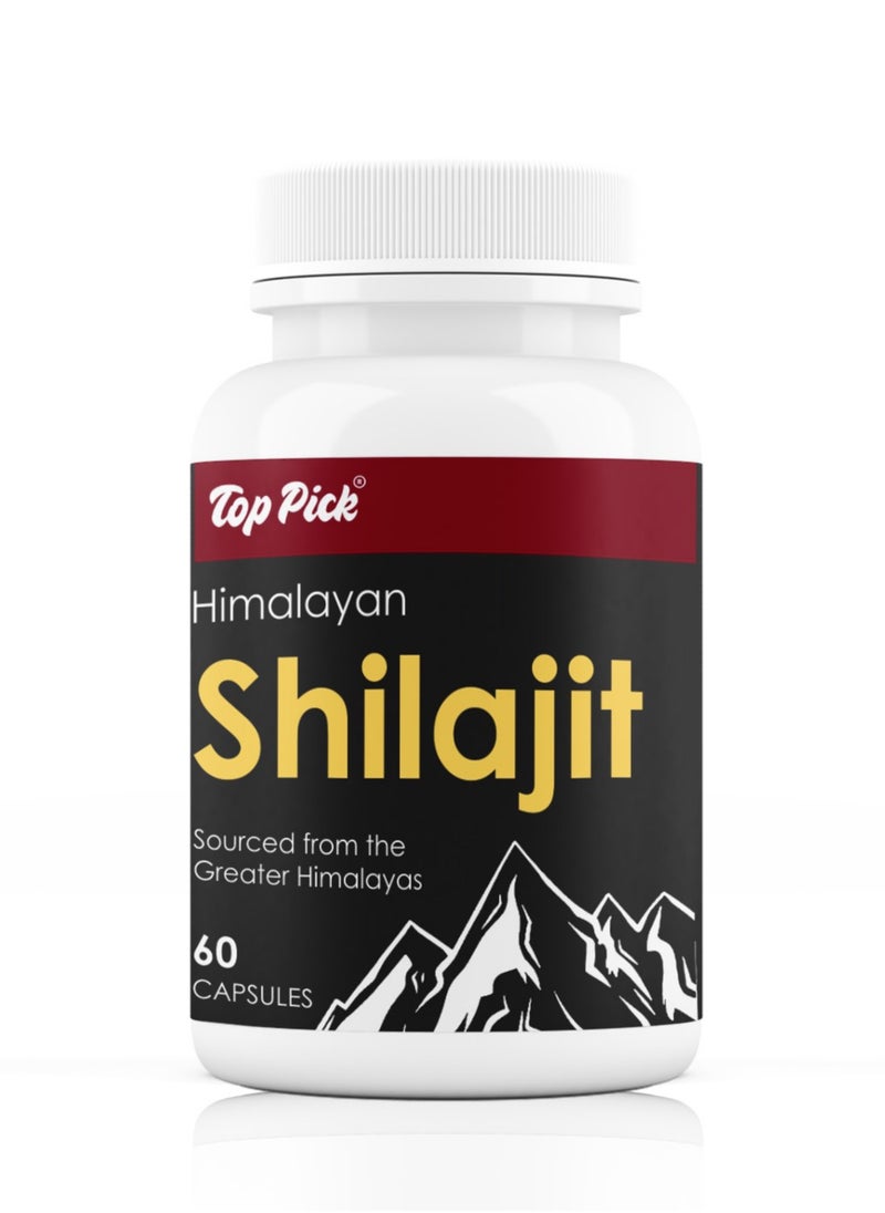 Top Pick Himalayan Shilajit 60 Cap 