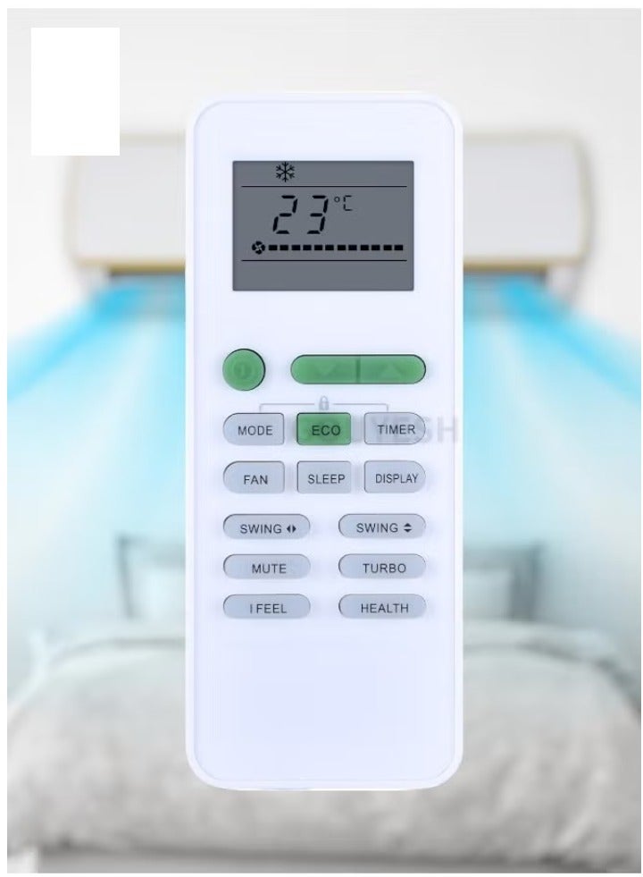 TIGER New Original GYKQ-52 AC Remote Control for Air Conditioners – High-Quality A/C Fernbedienung Replacement, Compatible with Multiple AC Models, Easy-to-Use, Reliable and Durable  - Image 2