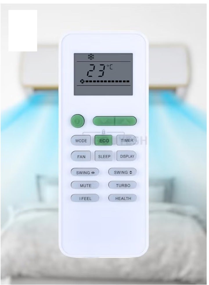 TIGER New Original GYKQ-52 AC Remote Control for Air Conditioners – High-Quality A/C Fernbedienung Replacement, Compatible with Multiple AC Models, Easy-to-Use, Reliable and Durable  - Image 4