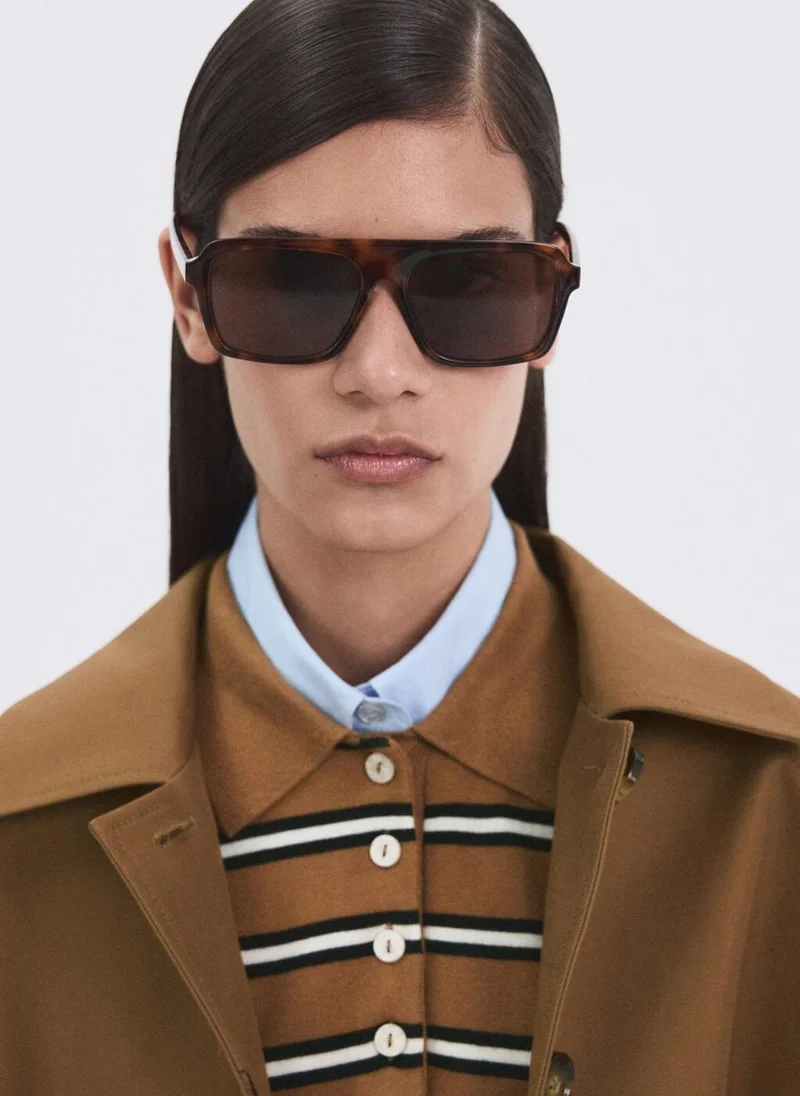 MANGO  Striped polo-neck sweater for Women | Best Price UAE