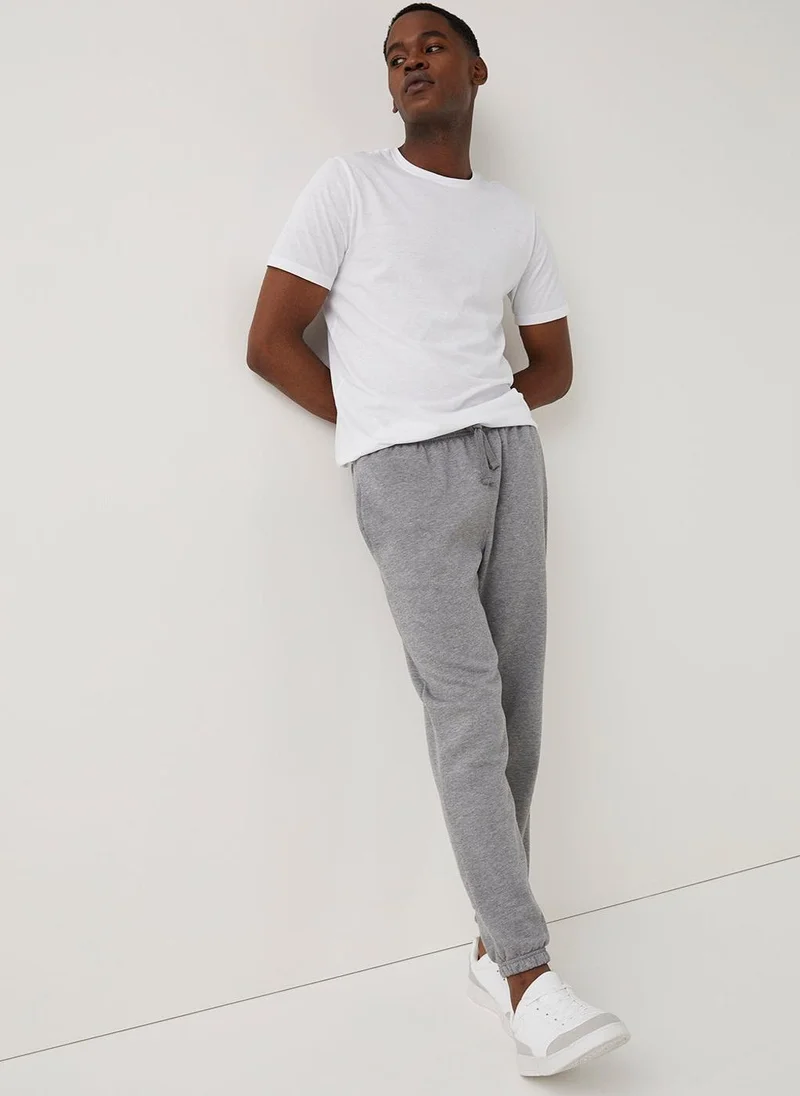Matalan Grey Essential Cuffed Joggers