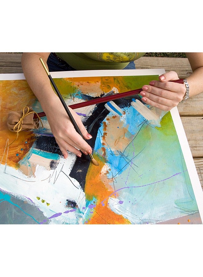 كرييتف مارك عصا ماهل احترافية من كريتيف مارك للرسم والرسم والتخطيط، أداة كلاسيكية تقليدية للفنان ورسام اللافتات - تتسع حتى 35.5 بوصة في الطول - Image 5