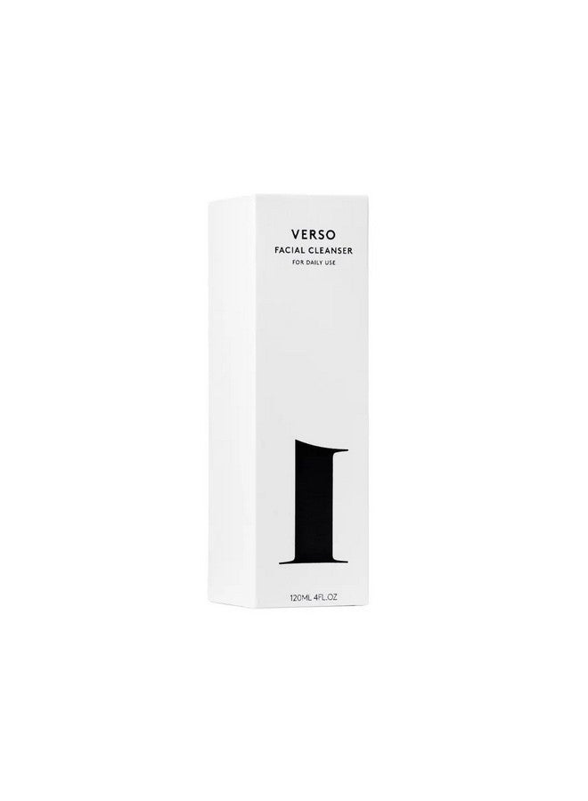 Verso Skincare | Facial Cleanser for Daily Use | Gentle Face Cleanser with Vitamin E & Shea Butter for Youthful Skin | Face Care Made Easy (4 fl oz) - Image 4