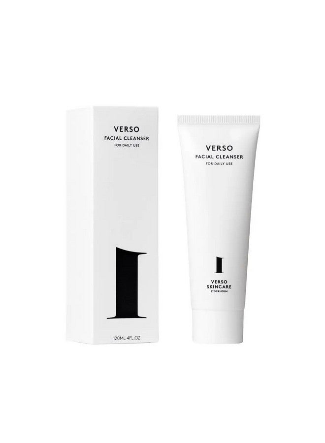 Verso Skincare | Facial Cleanser for Daily Use | Gentle Face Cleanser with Vitamin E & Shea Butter for Youthful Skin | Face Care Made Easy (4 fl oz) - Image 5