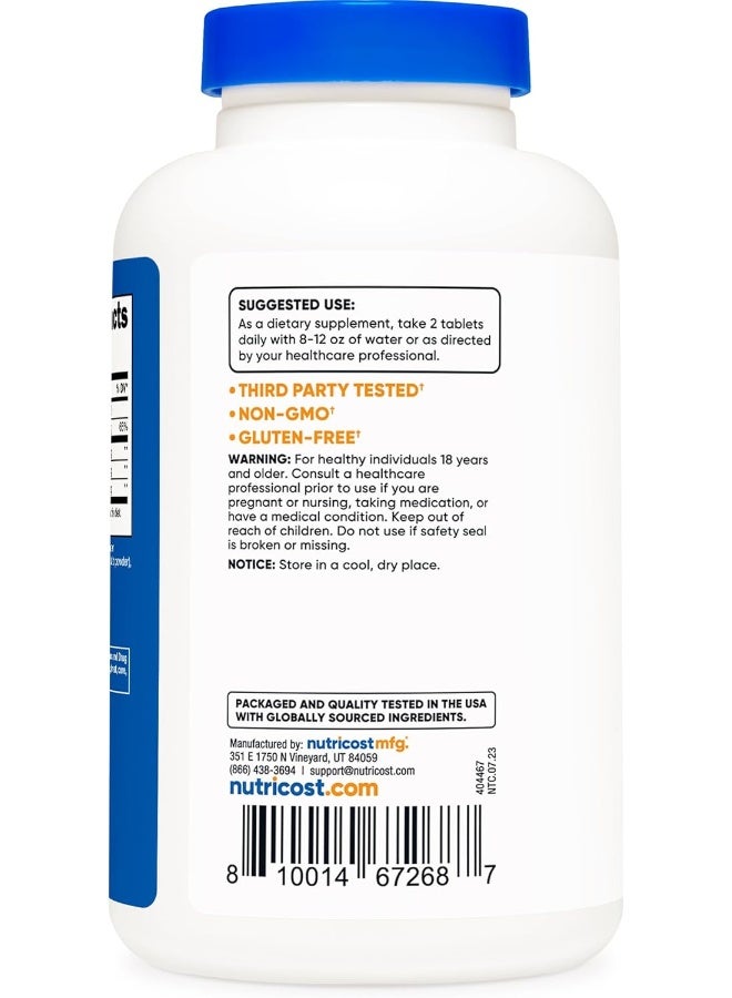 Nutricost Glucosamine 1800Mg With Chondroitin & Msm, 240 Tablets, 120 Servings - Joint Support Formula - Non-Gmo, Gluten Free - Image 4