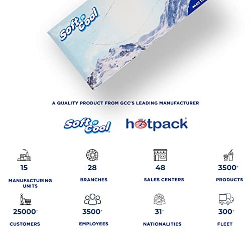 Soft N Cool 2 Ply Facial Tissue Box | Car Tissue | Pack of 5 (150 Pulls Per Box, 750 Sheets) |100% pure, natural virgin paper - Ultra Soft, Absorbent Travel Essential | Made in Dubai (U.A.E) - Image 5