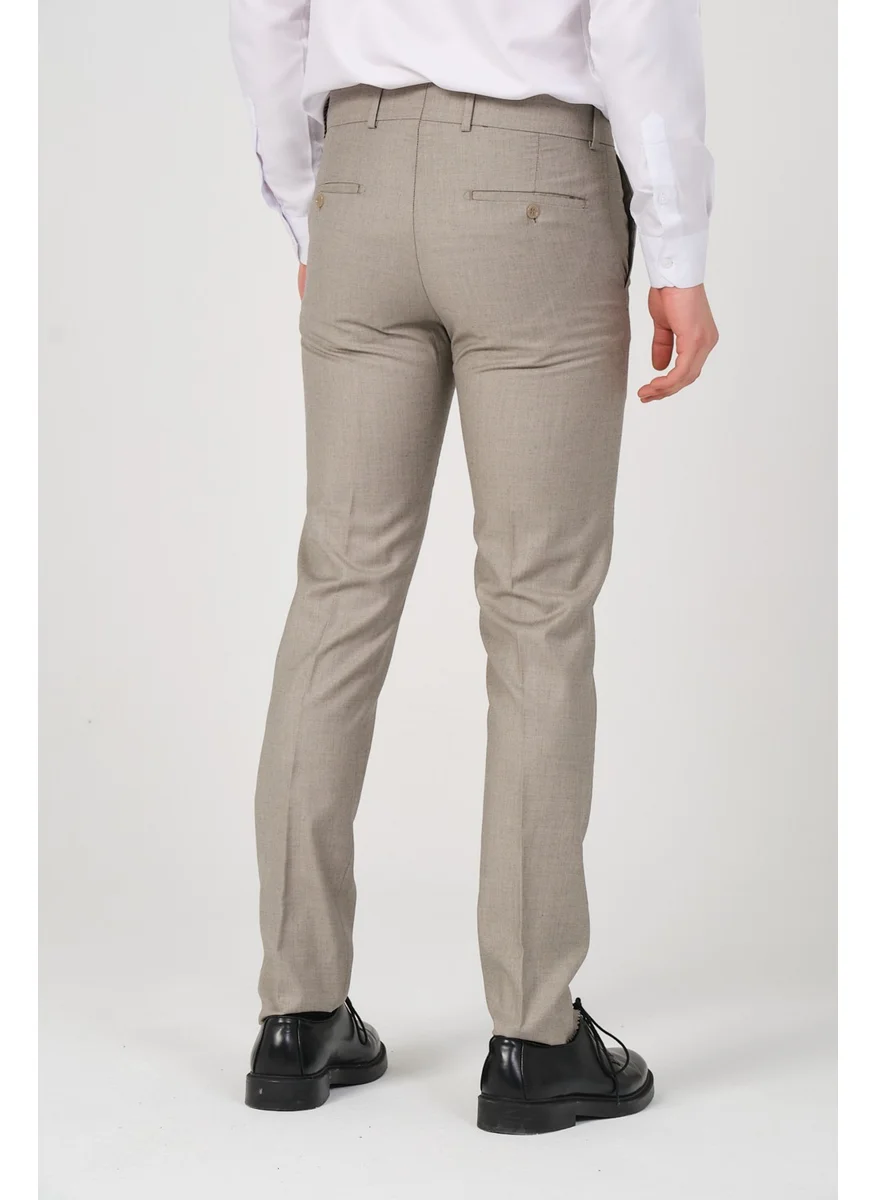 هايمان Slim Fit Men's Fabric Trousers