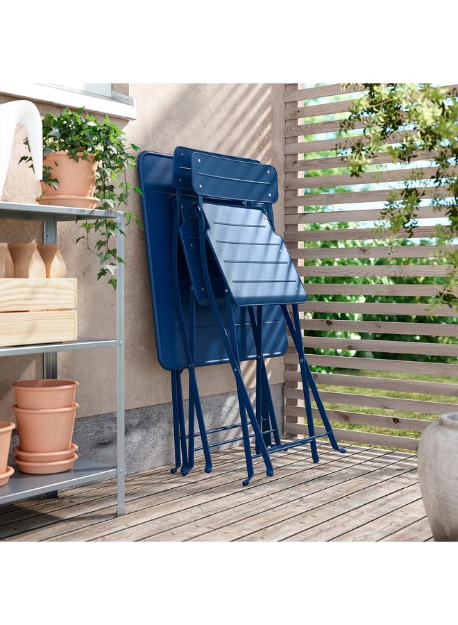 erorex Table, Dark Blue Outdoor, 65X65 Cm - Image 5