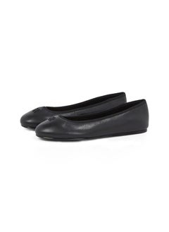 TOMMY HILFIGER Hardware Leather Ballerinas  - Image 3
