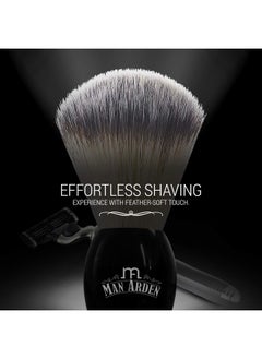 Man Arden Premium Shaving Brush With Extra Soft Bristles  - Image 3