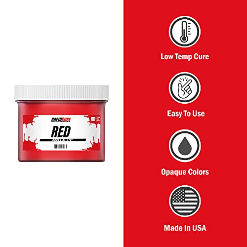 Screen Print Direct Rapid Cure® Screen Printing Ink Red (8oz.) - Plastisol Ink for Screen Printing, Fast Curing Fabric Paint - Screen Print Direct®, USA Made - Image 2