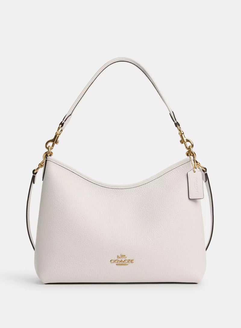 كوتش اوت ليت حقيبة كتف لوريل من Coach/coachoutlet، حقيبة كروس بودي نسائية، حقيبة يد نسائية، حقيبة كتف نسائية، حقيبة سفر نسائية، لون أبيض - 31 سم - Image 1