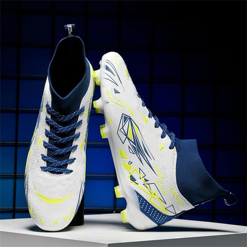 DISRATEBLU Kids Soccer Shoes Boys Football Cleats Professional Athletic Outdoor Trainning Football Shoes Youth Girl Turf Soccer Cleats - Image 4
