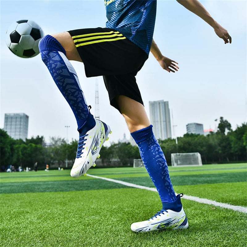 DISRATEBLU Kids Soccer Shoes Boys Football Cleats Professional Athletic Outdoor Trainning Football Shoes Youth Girl Turf Soccer Cleats - Image 5