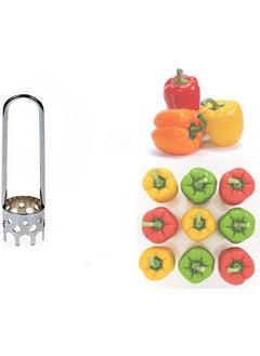 Afili Home Metal Stuffing Carver, Practical Metal Vegetable Fruit Carver, Stuffed Carver  - Image 2