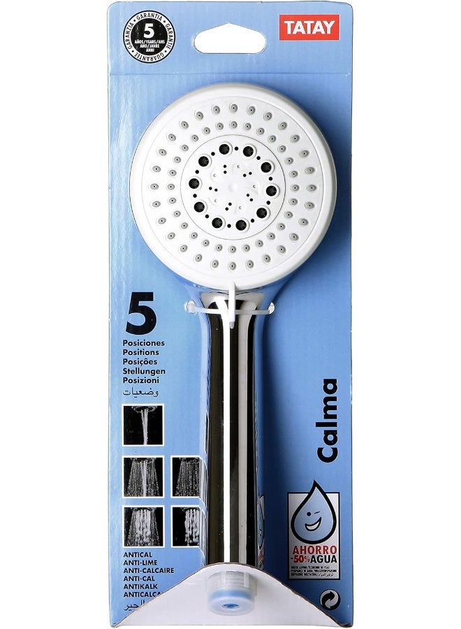 TATAY Handshower Calma, ABS, Silver, One Size - Image 2