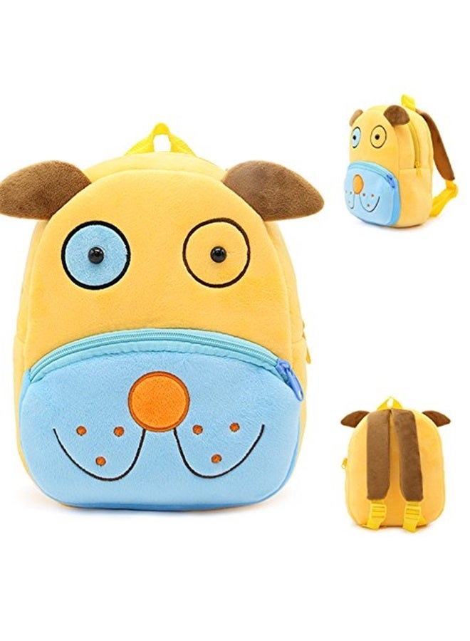 Toddler Backpack for Boys Girls Toddler Boy Girl Plush Backpack Toy Bag（dog）  - Image 1
