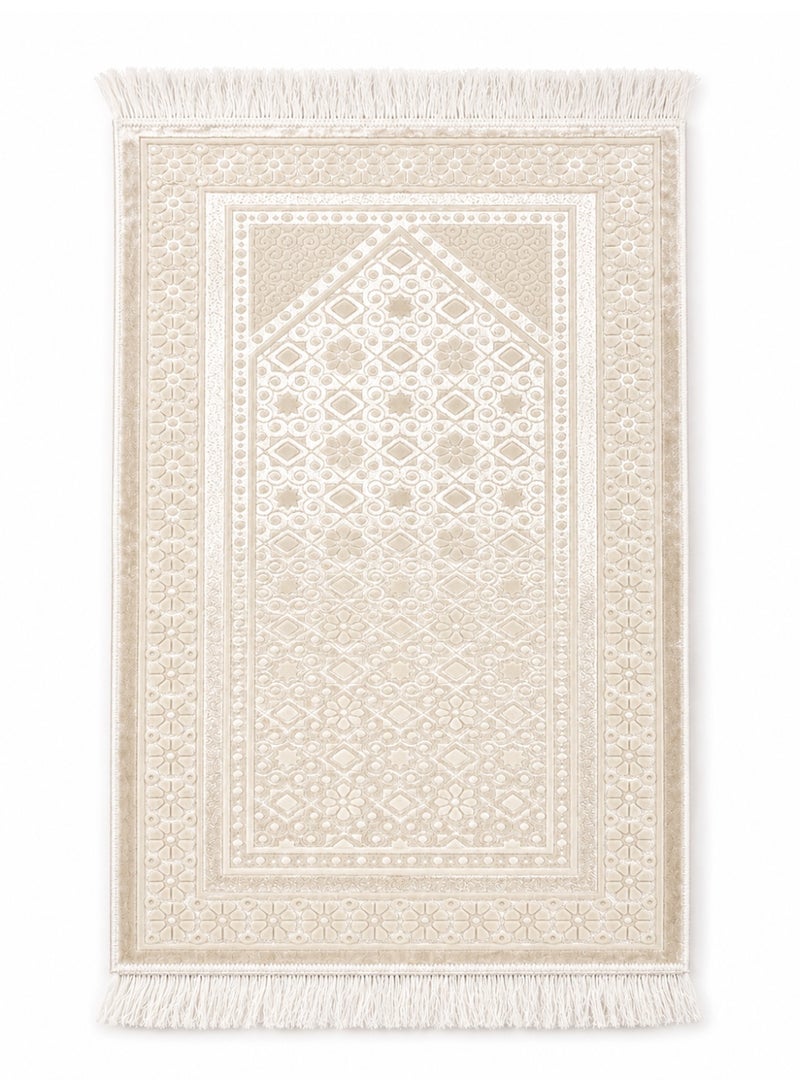 سجادة صلاة بلون العاج - Image 1