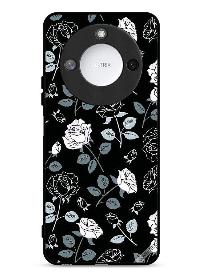 Covernex Honor X9c Smart 5G Protective Case Cover Floral Pattern - Image 1