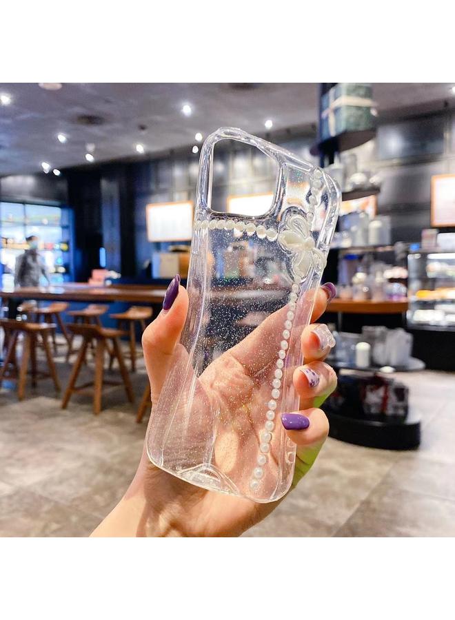 اس-توب جراب لهاتف iPhone 14 Plus مصنوع من مادة TPU الإيبوكسي اللامعة بقوس اللؤلؤ - Image 3